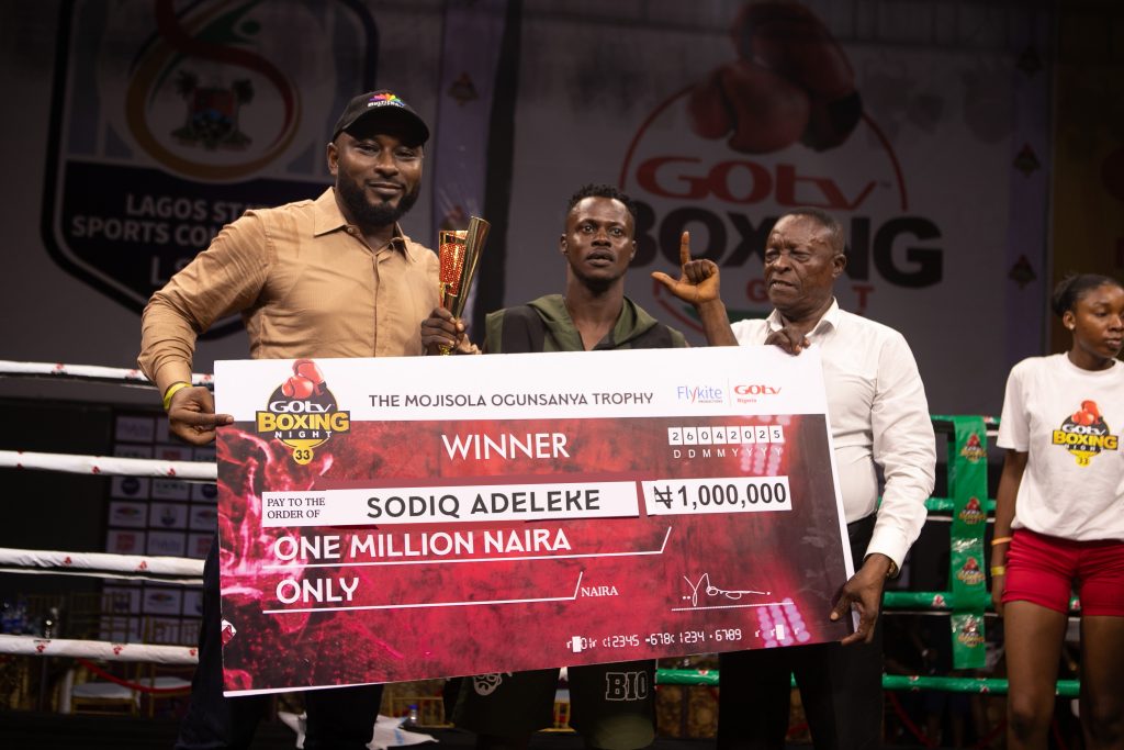 GOtv Boxing Night 33: Happy Boy Wins N1m as Badoo Defeats Coffi