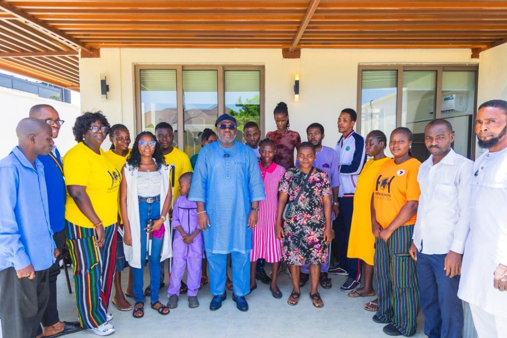 Habeeb Okunola Foundation Hosts Visually Impaired Students, Reaffirms Commitment to Educational Development