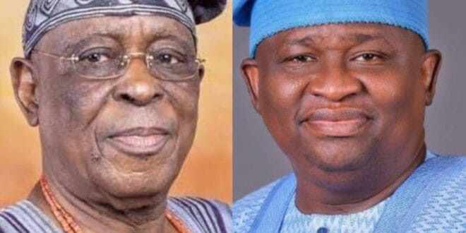 Senator Adeola Yayi Celebrates Aremo Olusegun Osoba’s Life Of Courage, Integrity & Service At 87