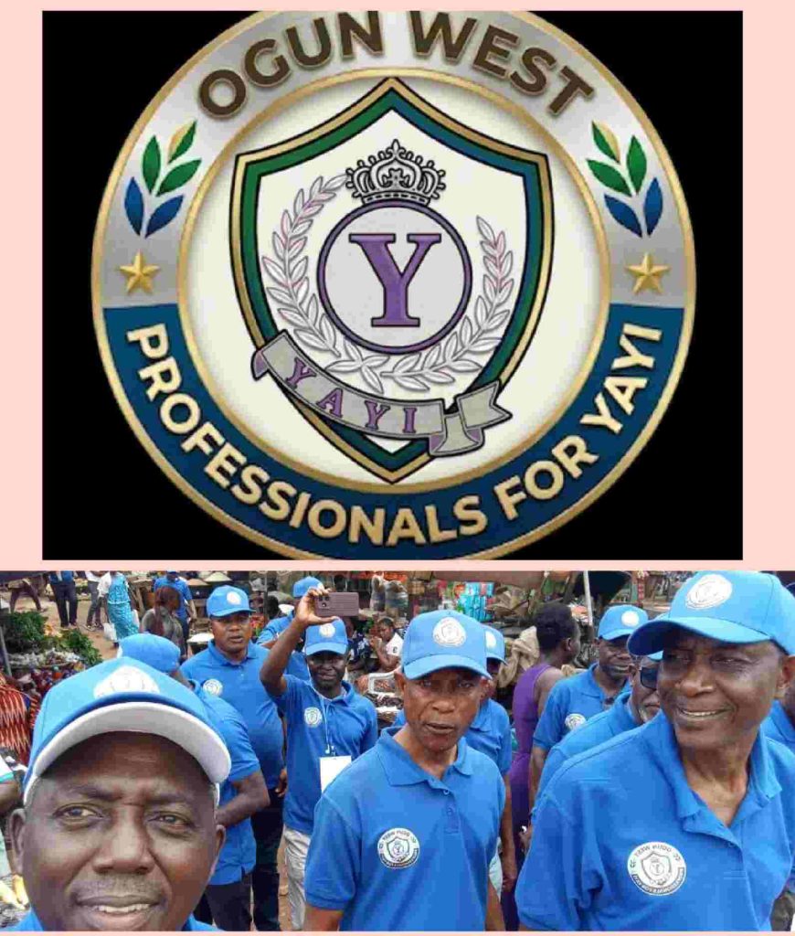 Ogun West Professionals for Yayi Elects Executive Officers, Targets 500,000 Votes for 2027
