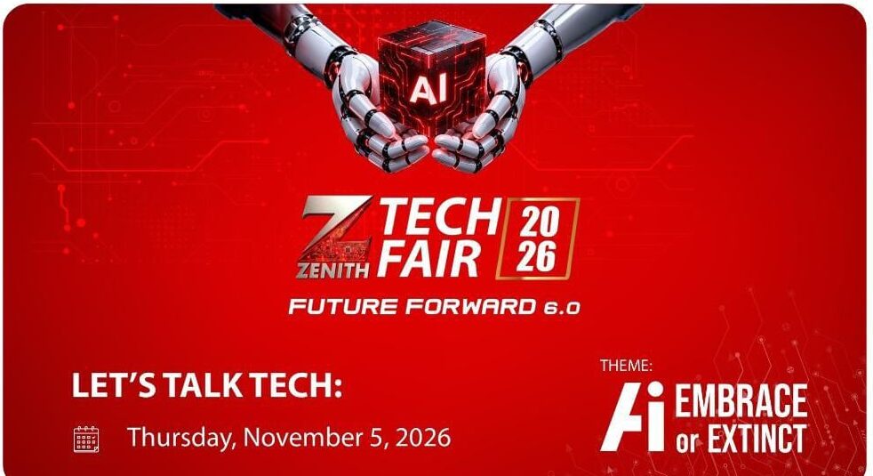 ZENITH BANK SET TO HOST SIXTH EDITION OF ANNUAL TECH FAIR